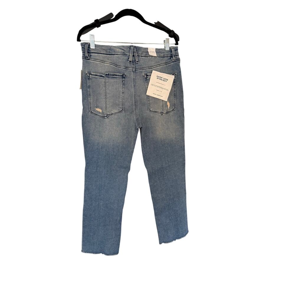 NWT Good American Good Legs Straight, 12/31 - Picture 3 of 7